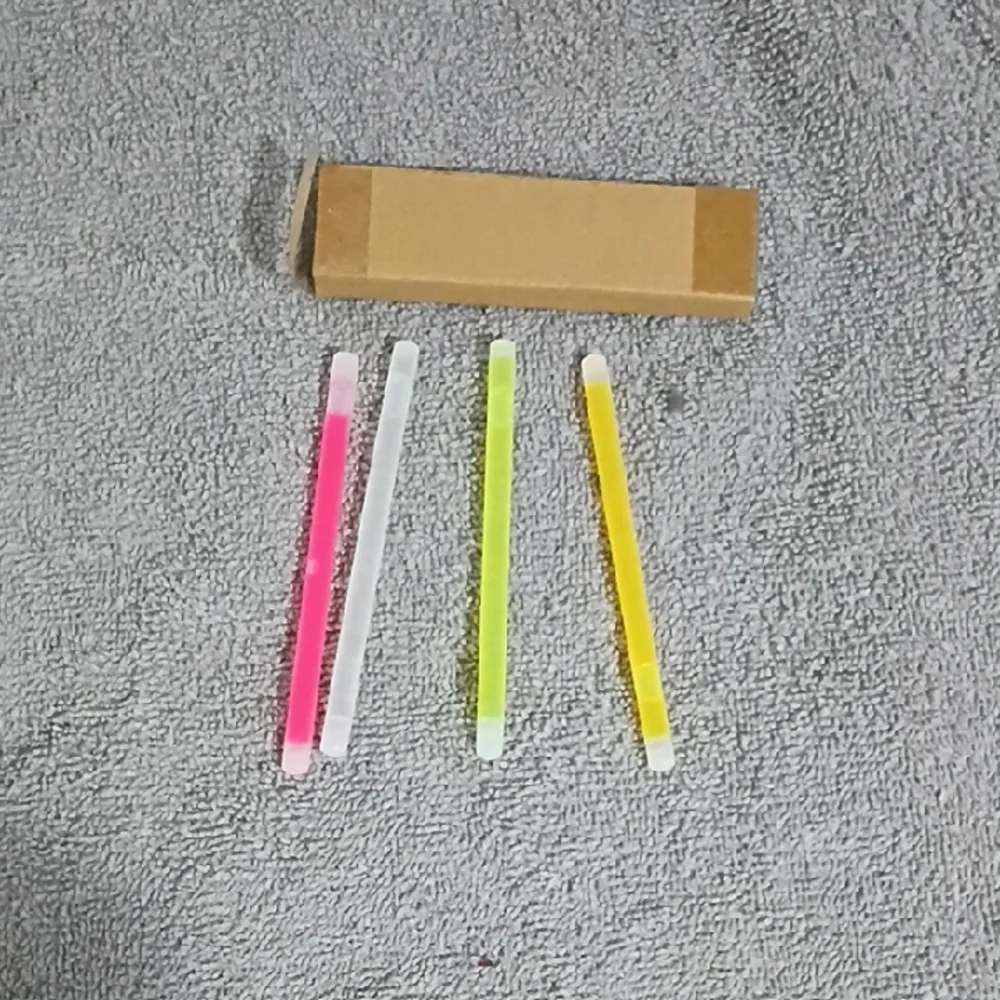 Glow Stick Party Pack - Pink, White, Green, Yellow